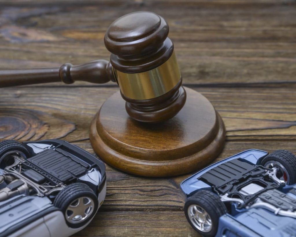 Car accident court case